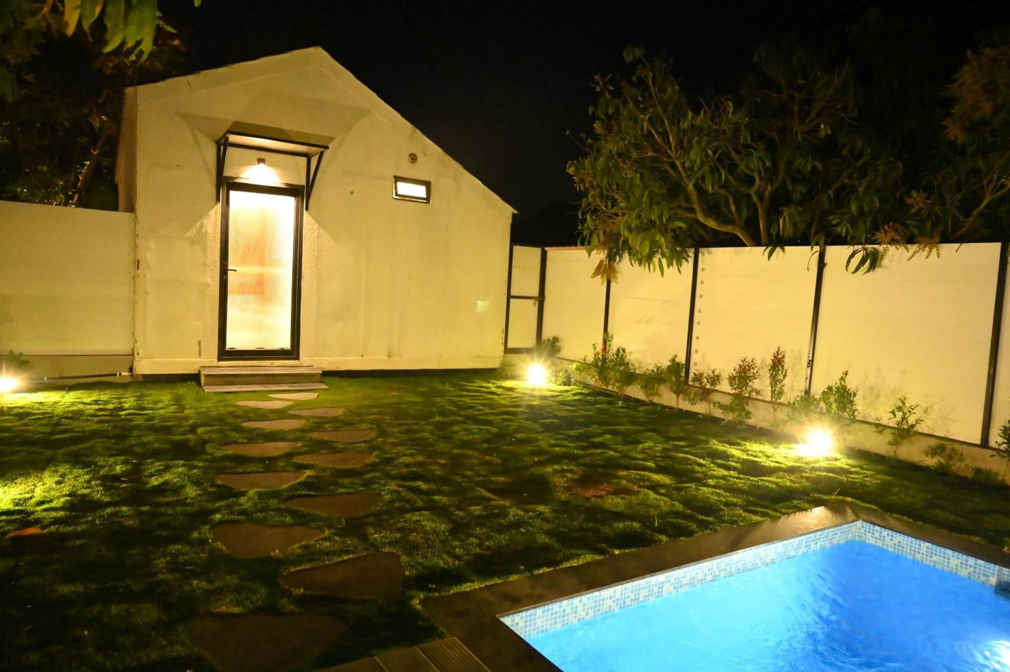 Aura Farms - Private Pool Cottages Ramanagara Экстерьер фото