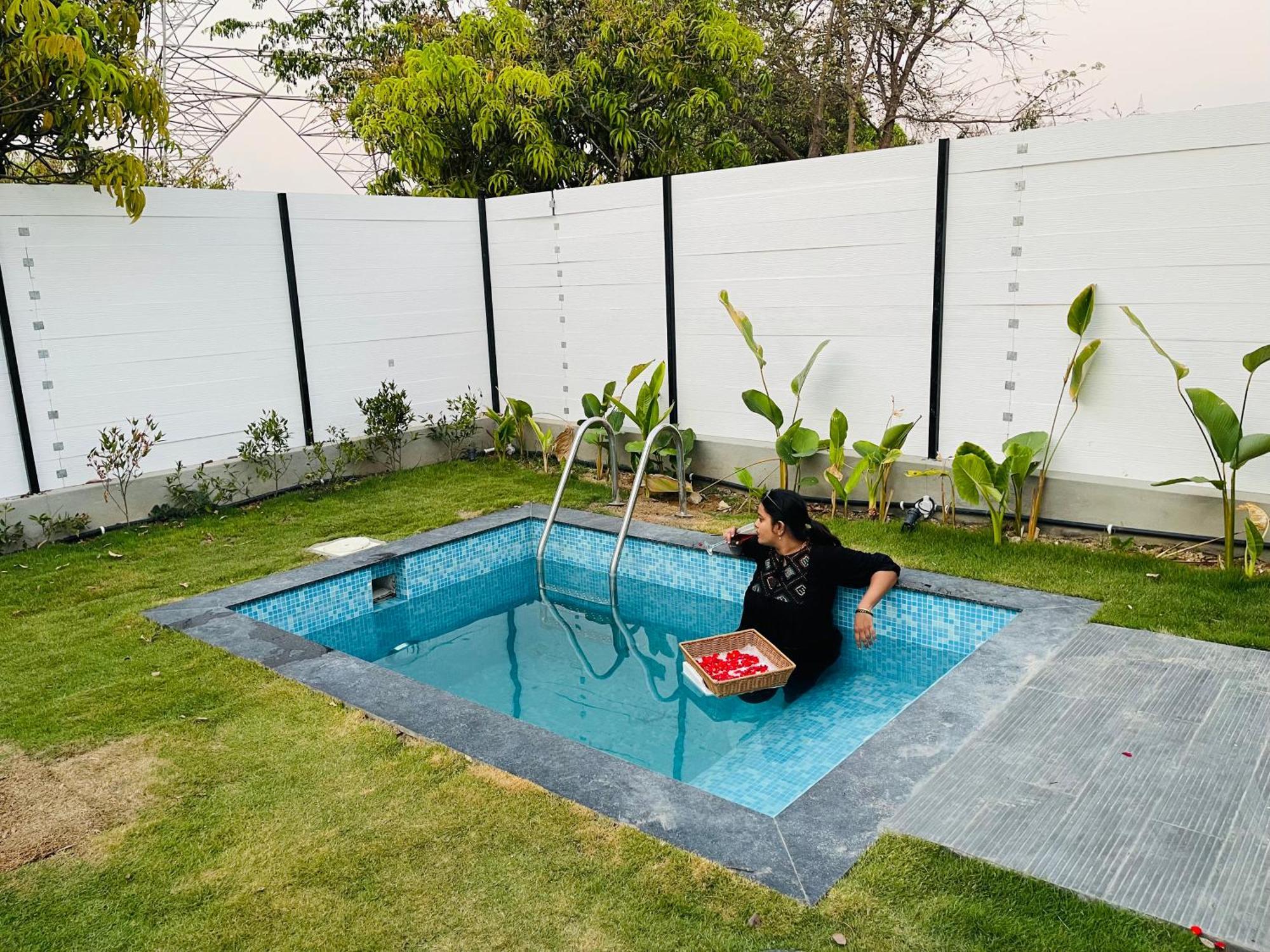 Aura Farms - Private Pool Cottages Ramanagara Экстерьер фото