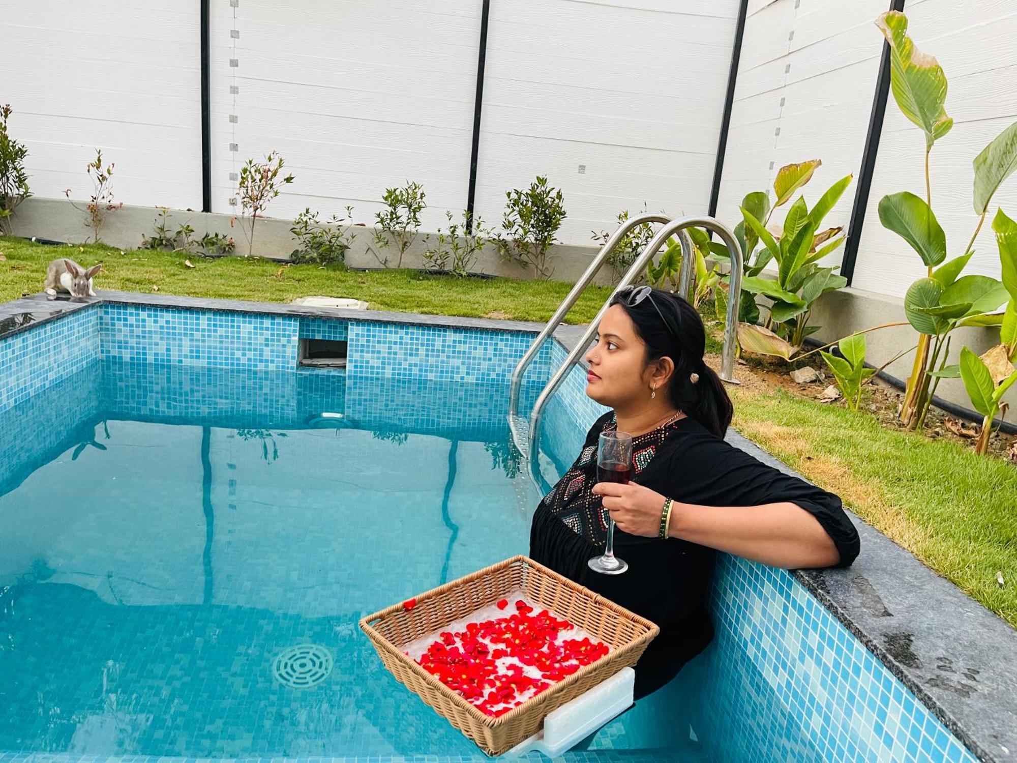 Aura Farms - Private Pool Cottages Ramanagara Экстерьер фото