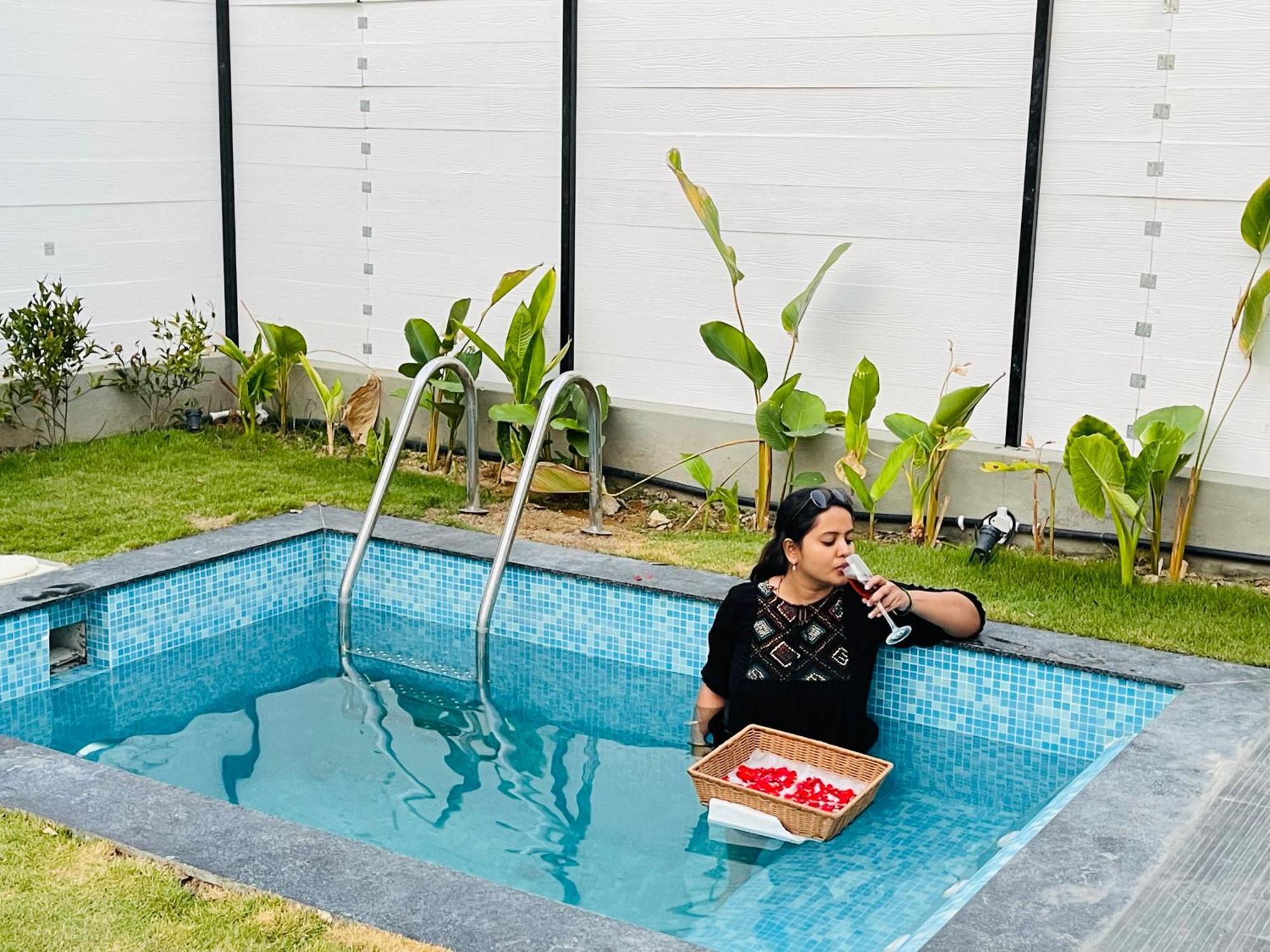Aura Farms - Private Pool Cottages Ramanagara Экстерьер фото
